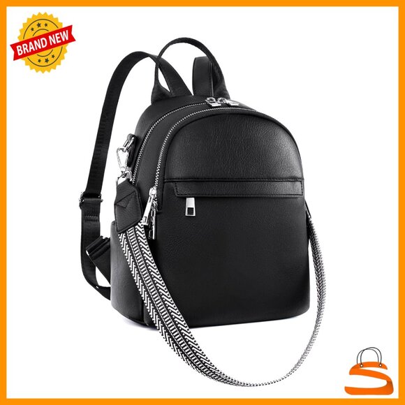 Mini Leather Backpack Purse Convertible Travel Shoulder Bag Women main image 4